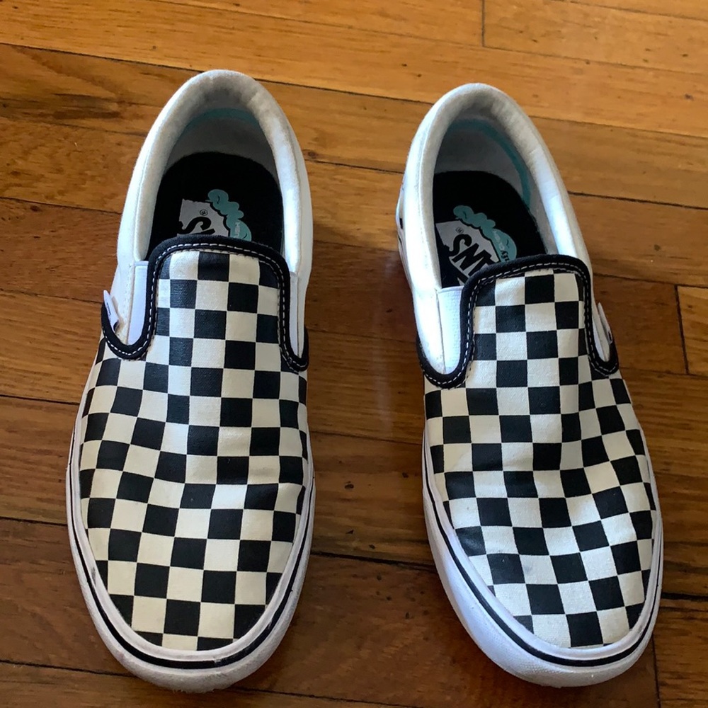 Black & White Checker Vans